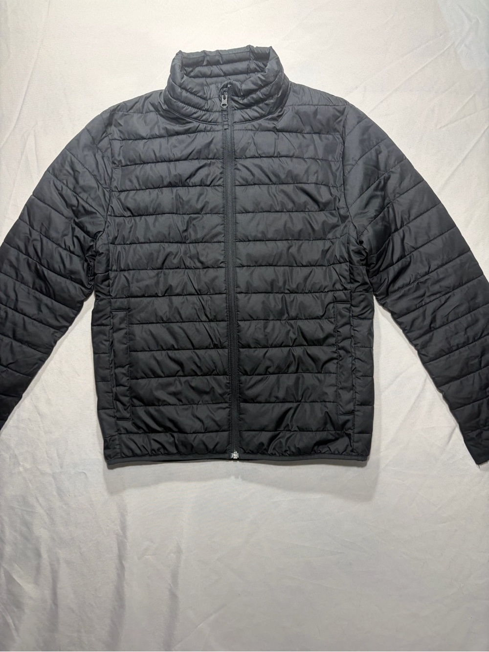 GAP Men's Black Lightweight Puffer Jacket
